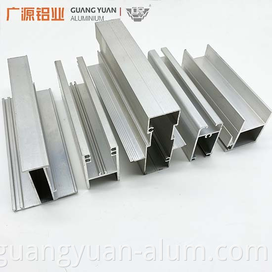 Extrusões de moldura da porta de alumínio